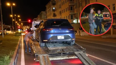 Nevşehir’de alkollü şekilde direksiyon başına geçerek kaza yapan umursamaz sürücü,