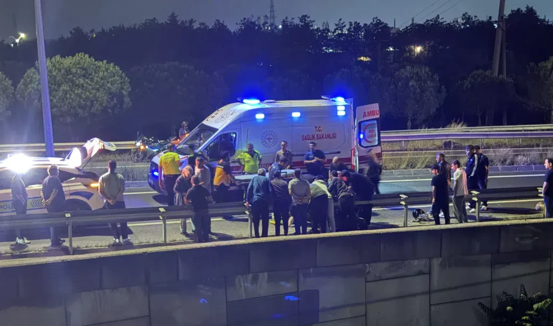 Tekirdağ’ın Kapaklı ilçesinde meydana gelen ve yürekleri ağza getiren trafik