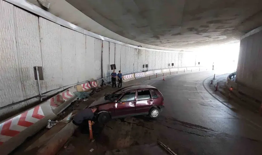 Konya’nın Selçuklu ilçesinde kontrolden çıkan bir hafif ticari aracın karşı
