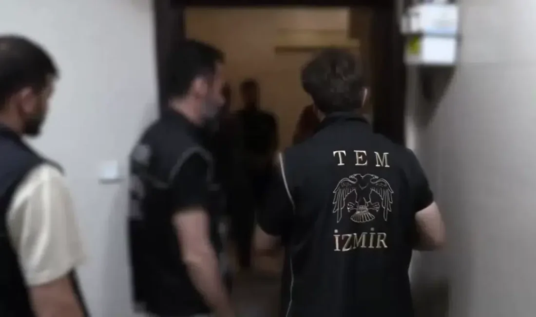 İçişleri Bakanlığı tarafından İzmir merkezli 12 ilde düzenlenen eş zamanlı