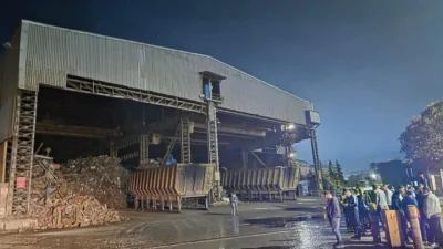 Samsun’un Tekkeköy ilçesindeki Yeşilyurt Demir Çelik Fabrikası’ndan gelen acı haber