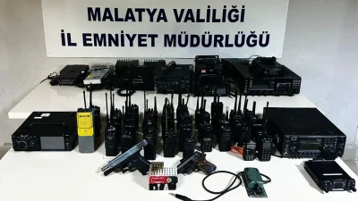 Malatya’da film senaryolarını aratmayacak bir operasyona imza atıldı. Amatör telsizlerle