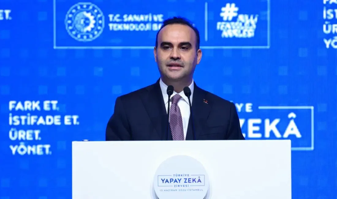Sanayi ve Teknoloji Bakanı Mehmet Fatih Kacır, Türkiye’yi yapay zeka