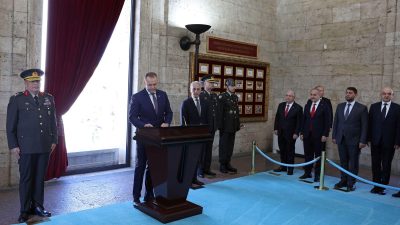 Cumhurbaşkanı Recep Tayyip Erdoğan’ın özel davetiyle Ankara’ya gelen Polonya Cumhurbaşkanı