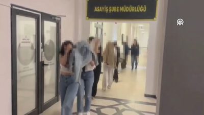 Kocaeli merkezli 4 ilde düzenlenen dev fuhuş operasyonunda 18 şüpheli