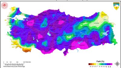 Meteoroloji Genel Müdürlüğü tarafından yayımlanan son resmi rapor Türkiye genelinde