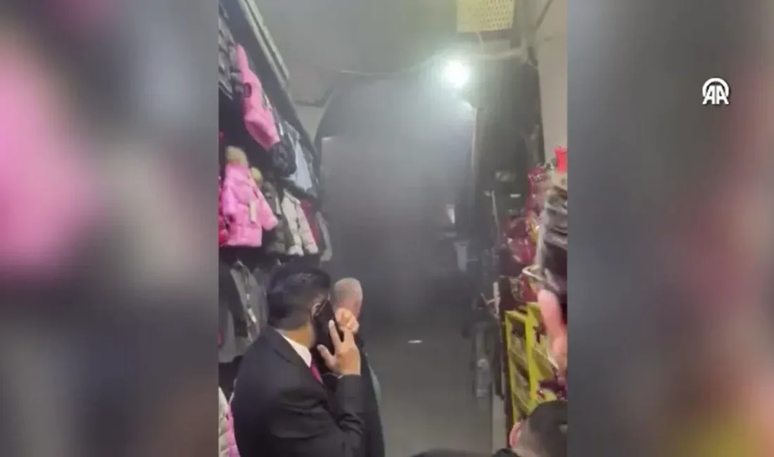 İstanbul’un tarihi ve kültürel simgelerinden biri olan tarihi Kapalıçarşı’da çıkan