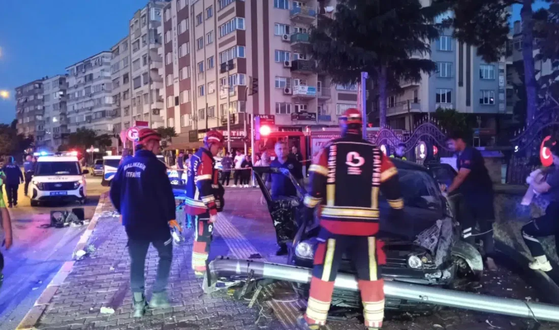 Balıkesir’in Karesi ilçesinde meydana gelen ve yürekleri ağza getiren feci