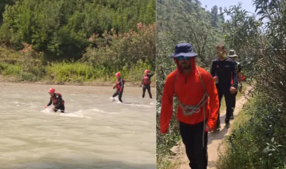 Adana’nın Karaisalı ilçesinde serinlemek amacıyla Eğlence Çayı’na giren ve bir