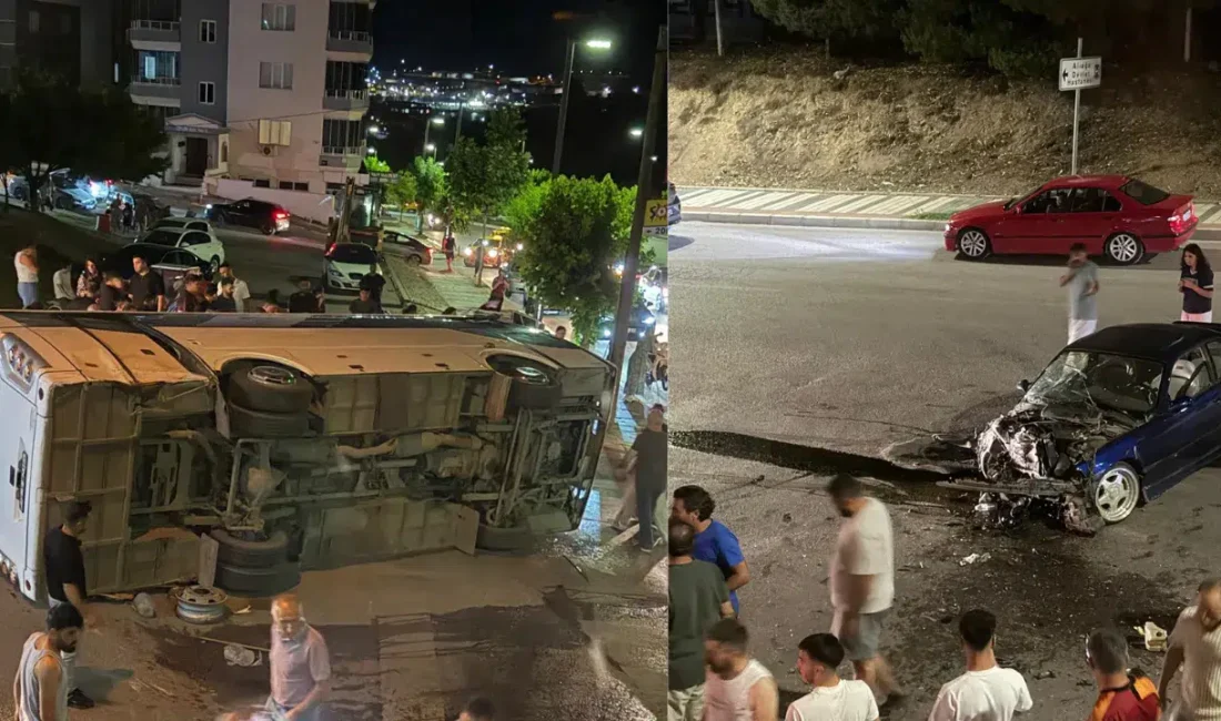 İzmir’in Aliağa ilçesinde sabah saatlerinde meydana gelen feci kazada servis
