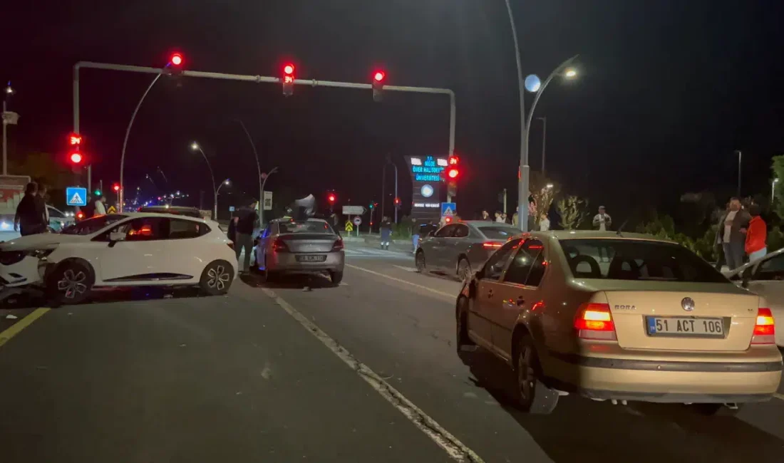 Niğde’de güne feci bir kaza haberiyle başlandı. Şehir içi trafikte