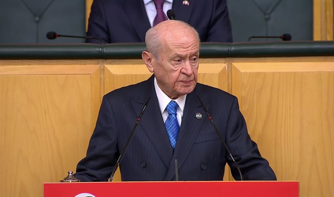 Milliyetçi Hareket Partisi (MHP) Genel Başkanı Devlet Bahçeli, partisinin grup