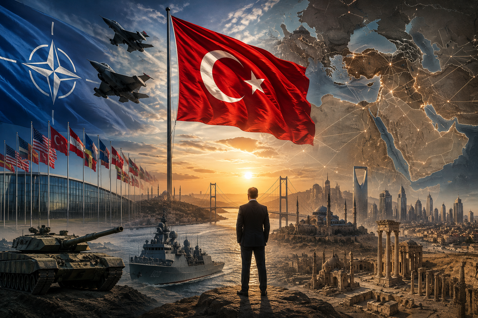 Türkiye, hem NATO içerisinde hem de Orta Doğu'da, önemi artan