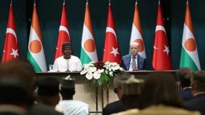 Cumhurbaşkanı Recep Tayyip Erdoğan ile Nijer Cumhurbaşkanı Abdurrahman Tchiani’nin huzurunda