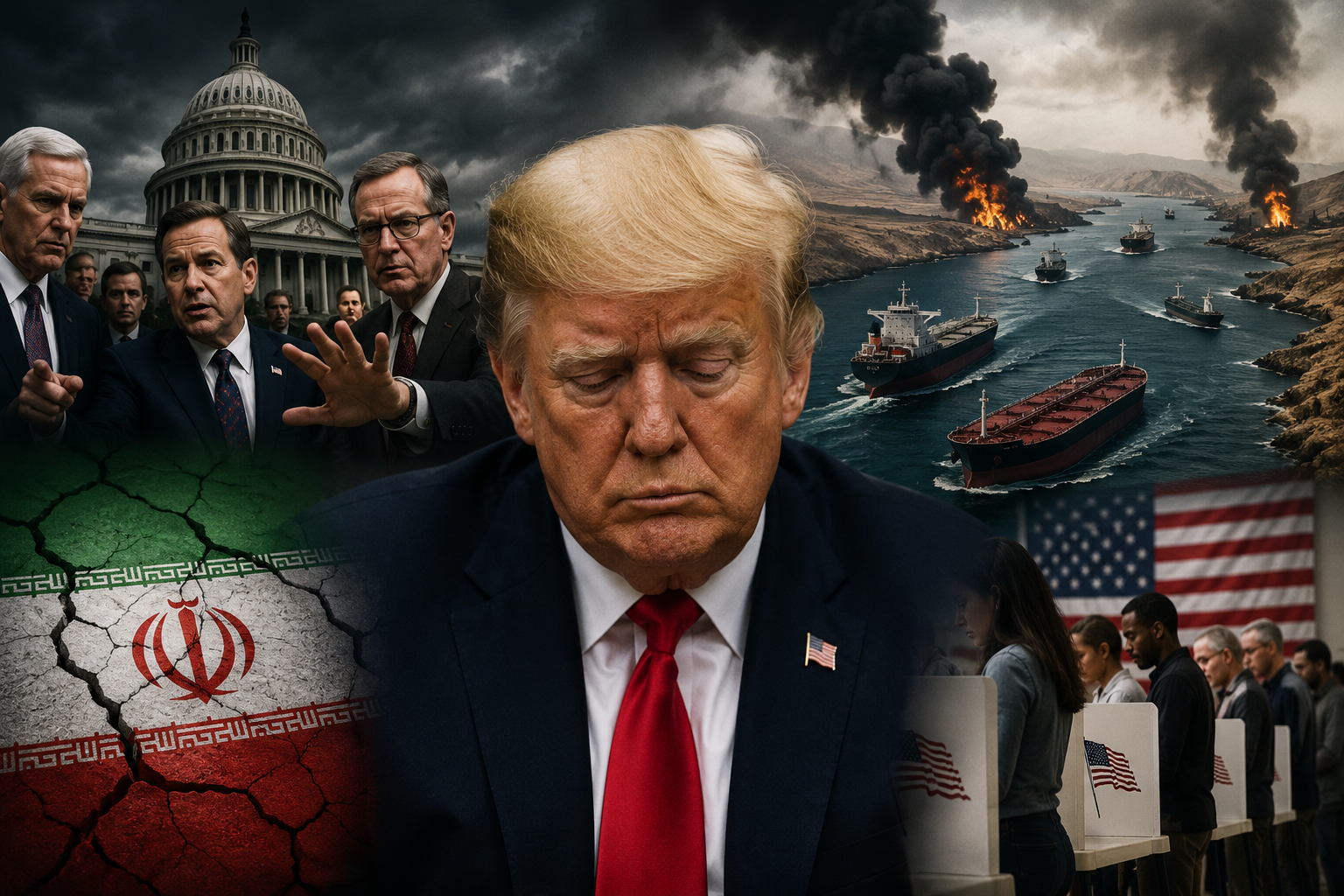 Washington’da Trump’a yönelik direnç artarken, Trump İran savaşını çözemeden seçime