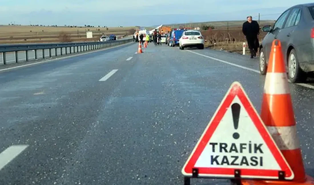 Tokat’ın Reşadiye ilçesinde kontrolden çıkarak takla atan bir otomobilde meydana