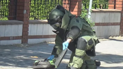 Aydın’ın Efeler ilçesinde kaldırımda unutulan ve tüm mahalleyi ayağa kaldıran