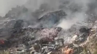 Mersin’in Mut ilçesine bağlı Sertavul Yaylası’nda belediyeye ait çöp döküm
