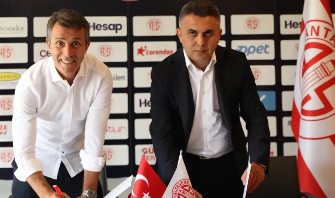 Trendyol 1. Lig ekibi Antalyaspor, teknik direktör arayışlarında mutlu sona