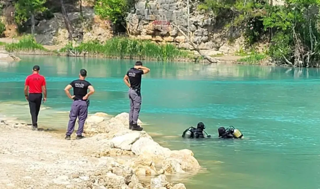 Antalya’nın Manavgat ilçesinde bulunan Alara Çayı’nda akıntıya kapılarak gözden kaybolan
