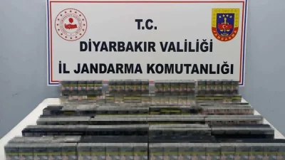 Diyarbakır’da jandarma ekiplerinin uzun süredir takip ettiği kaçakçılara yönelik devasa