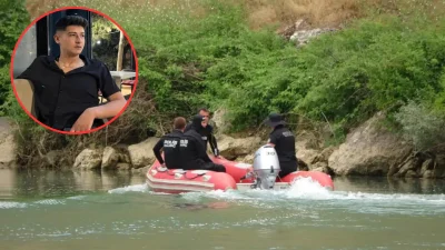Adıyaman’ın Besni ilçesinde Göksu Çayı’na girdikten sonra akıntıya kapılarak gözden