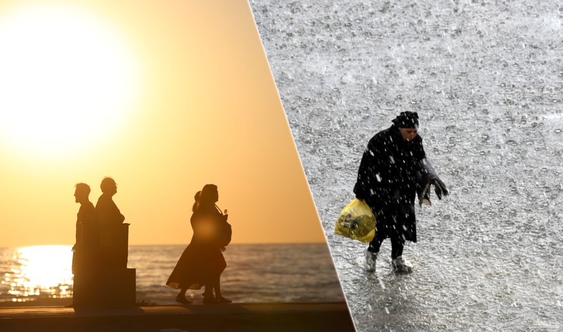 Türkiye genelinde hava sıcaklıkları hızla yükselirken Meteoroloji Genel Müdürlüğü tam