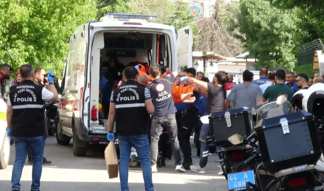 Malatya’da aile bireyleri arasında henüz bilinmeyen bir nedenle çıkan tartışma,