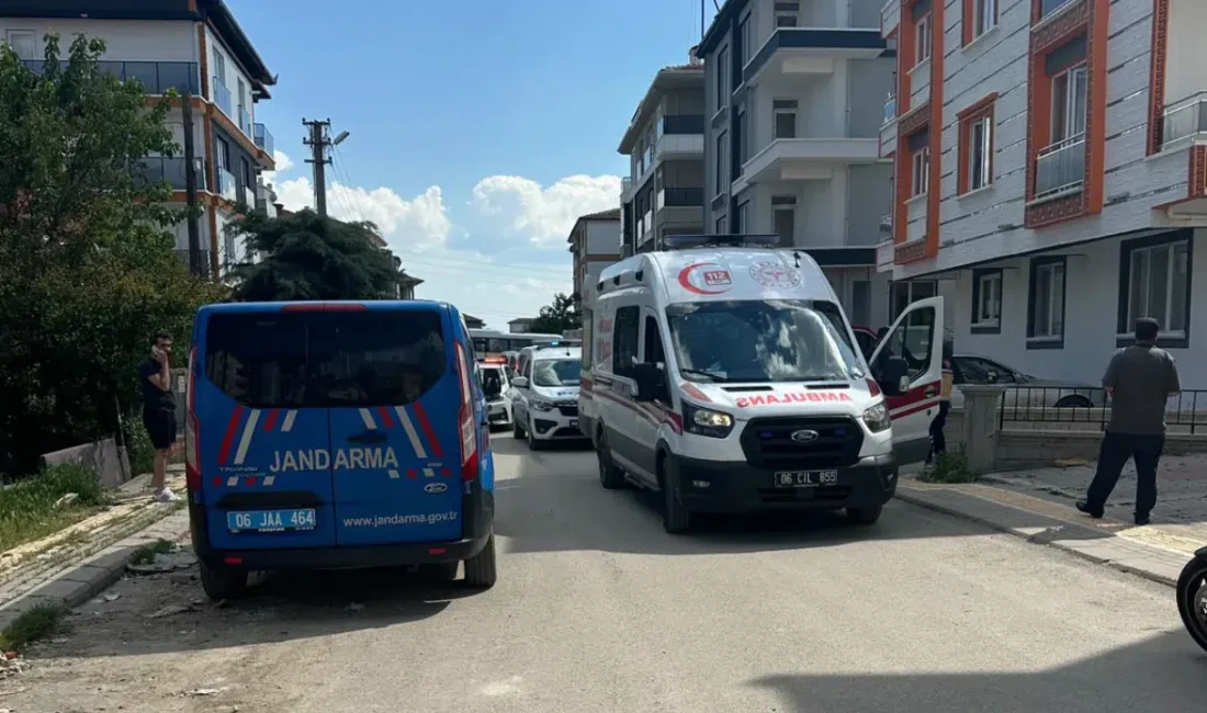 Ankara’nın Akyurt ilçesinde gece yarısı meydana gelen korkunç olayda, yabancı