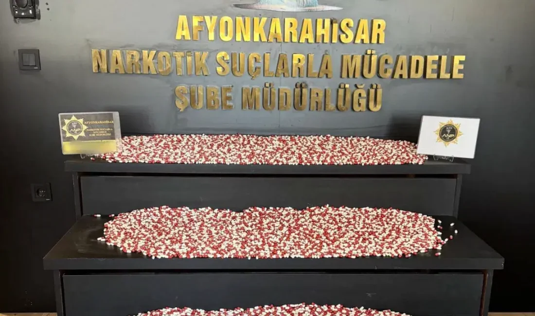 Afyonkarahisar’da zehir tacirlerinin kargo şebekesi üzerinden kurduğu sinsi plan, narkotik