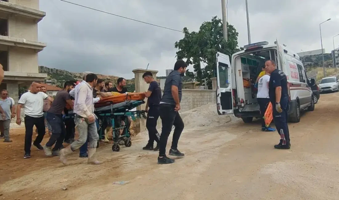 Antalya’nın Kepez ilçesinde inşaat halindeki bir binada meydana gelen feci