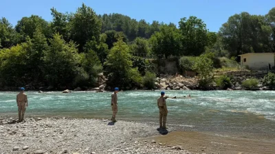 Antalya Manavgat’ın hırçın sularıyla bilinen Alara Çayı’nda kaybolan 26 yaşındaki