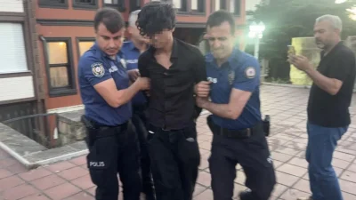 Bursa’da tarihi Tophane surlarında yaşanan hareketli dakikalar tüm şehri ayağa
