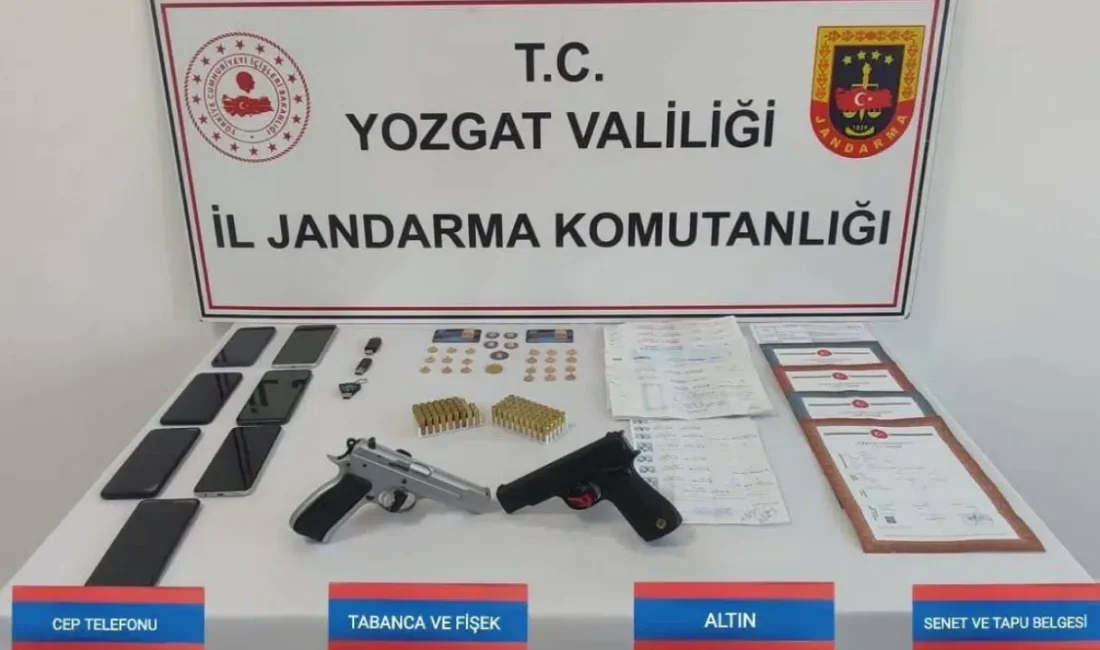 Yozgat ve Ankara’da jandarma ekiplerinin eş zamanlı olarak düzenlediği büyük