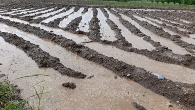 Malatya’da aniden bastıran sağanak ve dolu yağışı hayatı adeta felç