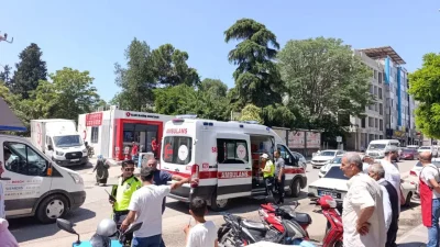 Adıyaman kent merkezinde meydana gelen ve yürekleri ağza getiren feci