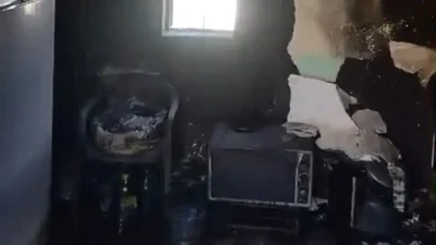 Mardin’in Kızıltepe ilçesinde sabaha karşı bir evde başlayan alevler büyük