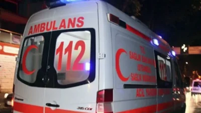 Şırnak’ın İdil ilçesinde kamyonet ile motosikletin çarpışması sonucu meydana gelen