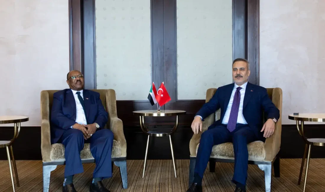 Dışişleri Bakanı Hakan Fidan, Sudan Dışişleri ve Uluslararası İşbirliği Bakanı