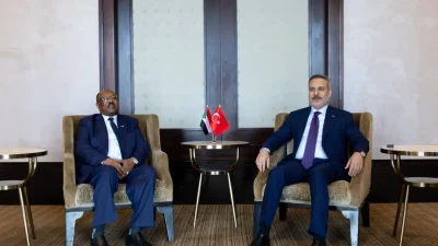 Dışişleri Bakanı Hakan Fidan, Sudan Dışişleri ve Uluslararası İşbirliği Bakanı