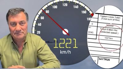 İstanbul Pendik’te akıllara durgunluk veren bir trafik cezası olayı yaşandı.