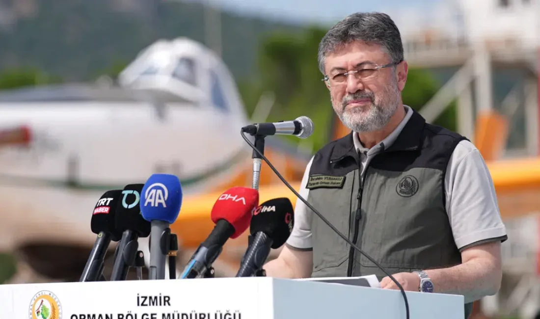Tarım ve Orman Bakanı İbrahim Yumaklı, orman yangınlarıyla mücadele kapsamında