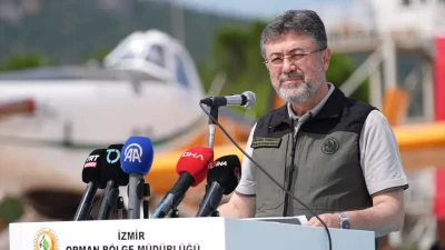 Tarım ve Orman Bakanı İbrahim Yumaklı, orman yangınlarıyla mücadele kapsamında