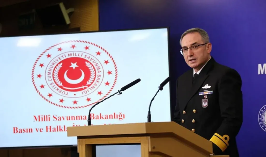 Milli Savunma Bakanlığı haftalık basın bilgilendirme toplantısında Ege ve Akdeniz’deki