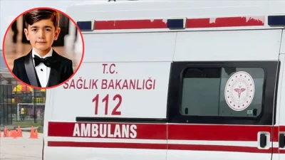 Ankara’nın Kahramankazan ilçesinde scooter ile yolda ilerleyen 11 yaşındaki A.Y.A.,