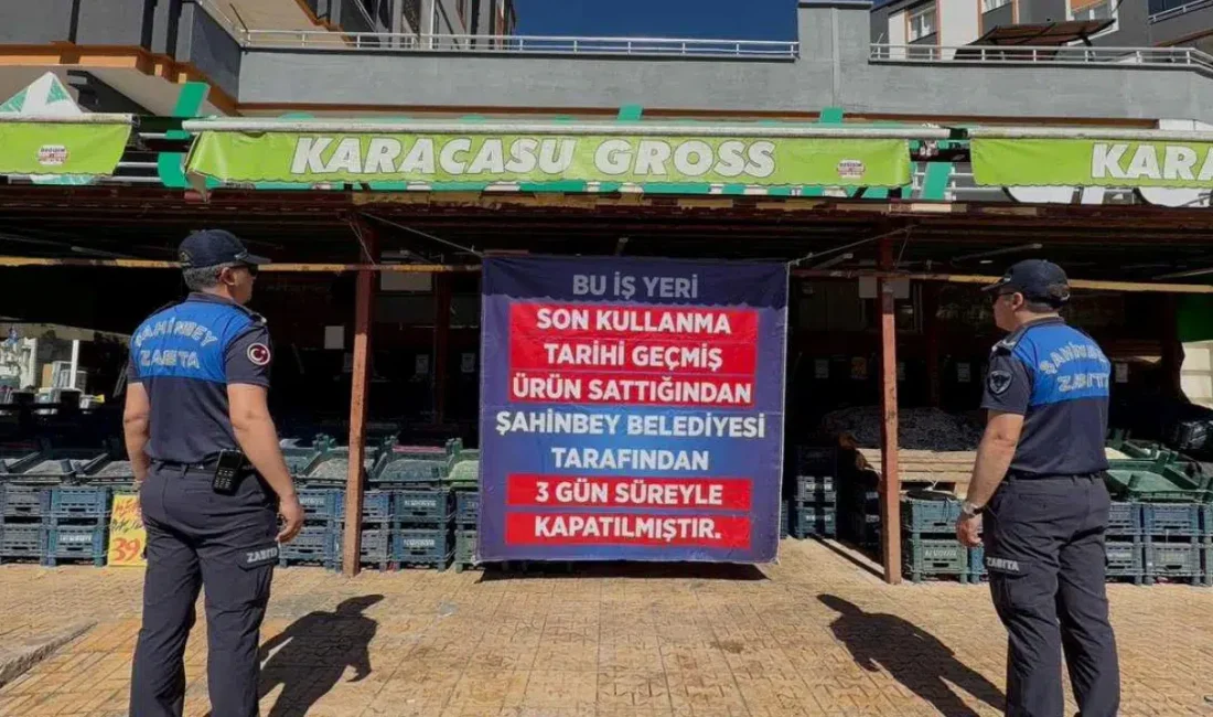 Gaziantep’in Şahinbey ilçesinde halk sağlığını hiçe sayarak son kullanma tarihi