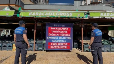 Gaziantep’in Şahinbey ilçesinde halk sağlığını hiçe sayarak son kullanma tarihi