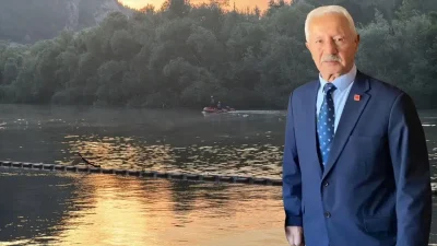 Karabük’te Filyos Çayı’na düşerek akıntıya kapılan CHP Karabük İl Başkan