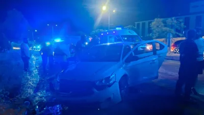 Bingöl-Elazığ karayolunda iki otomobilin kontrolden çıkarak çarpışması sonucu meydana gelen