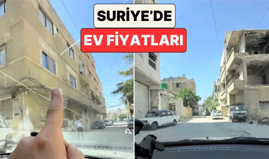 Suriye’deki konut piyasasında yaşanan son gelişmeler, akıllara durgunluk veren bir